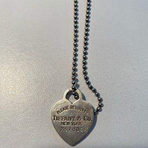 Authentic Return to Tiffany Dog Tag